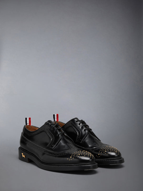 SPAZZOLATO LEATHER LONGWING BROGUE - image 2