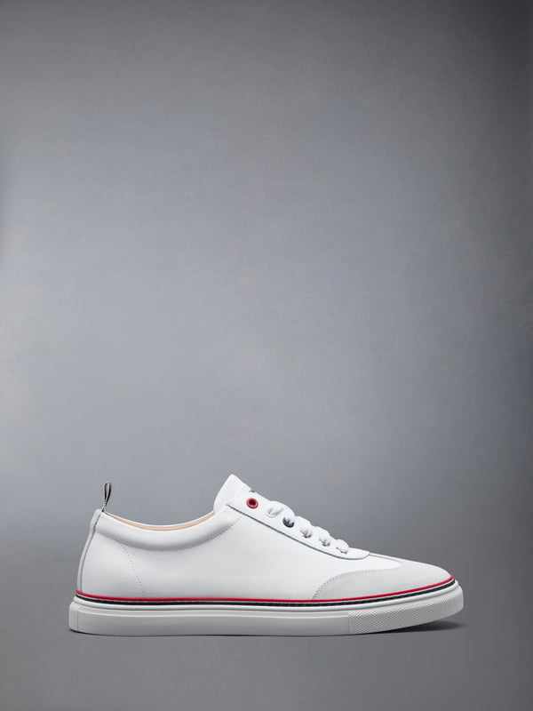 RWB LOW-TOP LEATHER SNEAKER - featured image