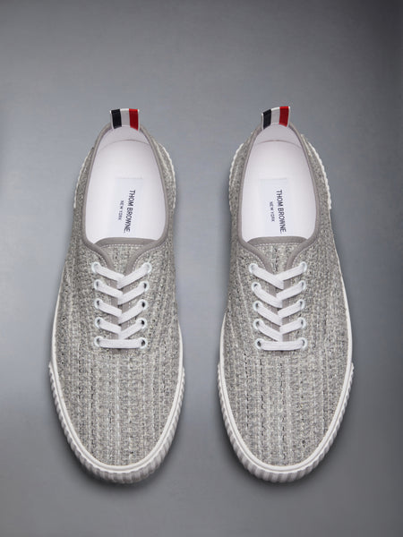 COTTON TWEED HERITAGE TRAINER MED GREY