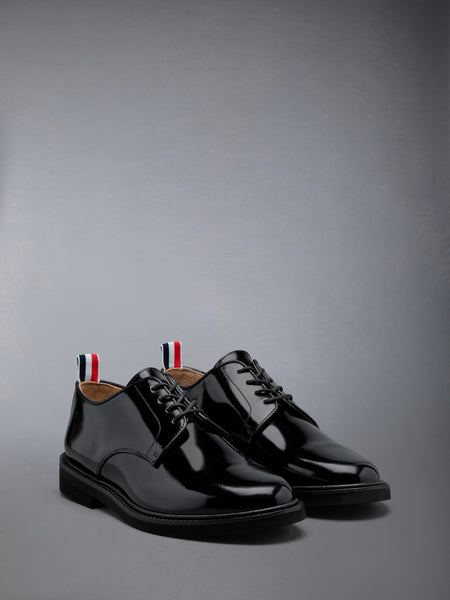 SMOOTH CALF LEATHER SCHOOL UNIFORM BROGUE BLACK