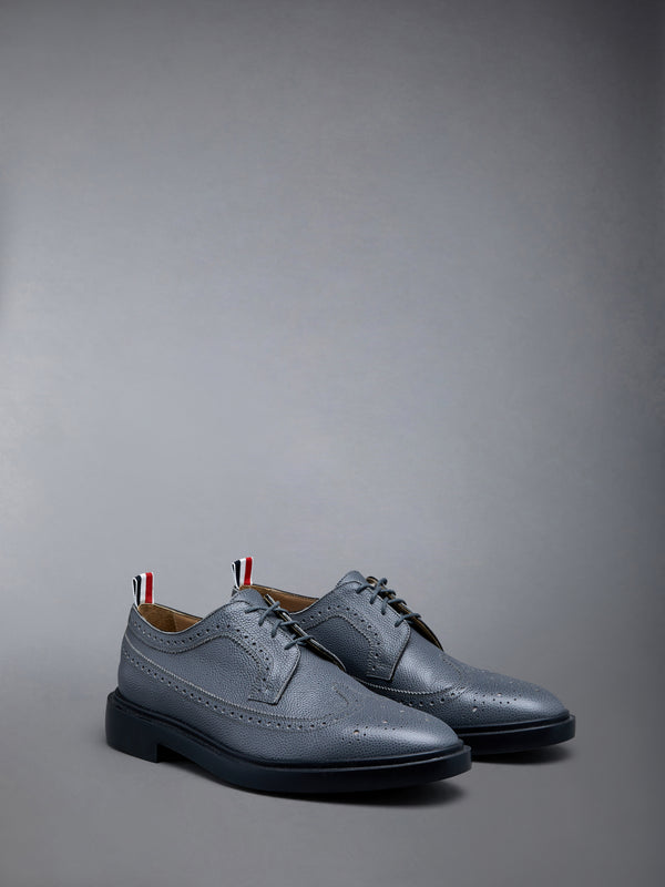 Pebble Grain Leather Longwing Brogue - image 2