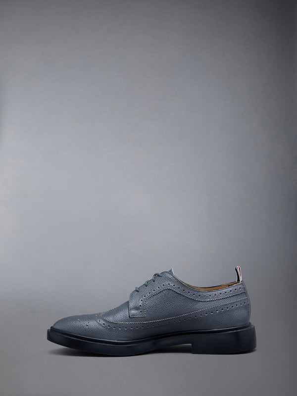 Pebble Grain Leather Longwing Brogue - image 3
