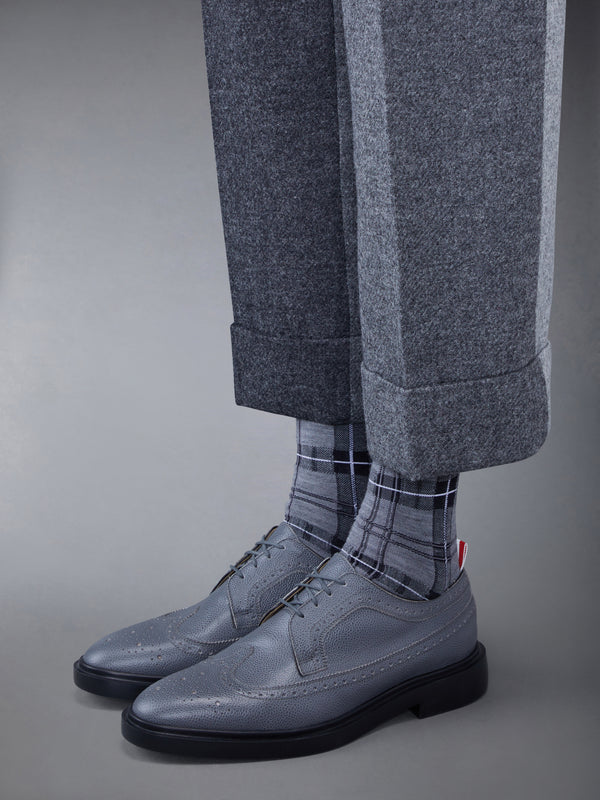 Pebble Grain Leather Longwing Brogue - image 4