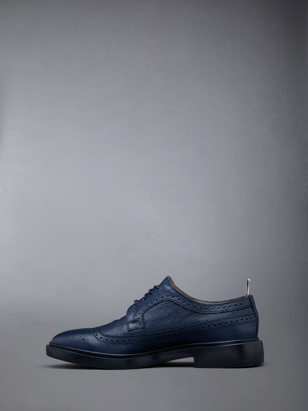 Pebble Grain Leather Longwing Brogue - image 3