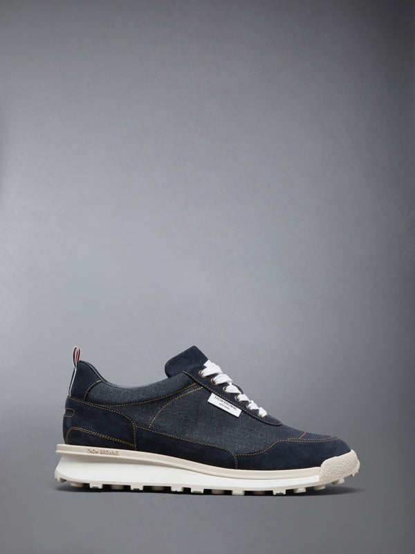 SELVEDGE DENIM TECH RUNNER ALUMNI SNEAKER - featured image