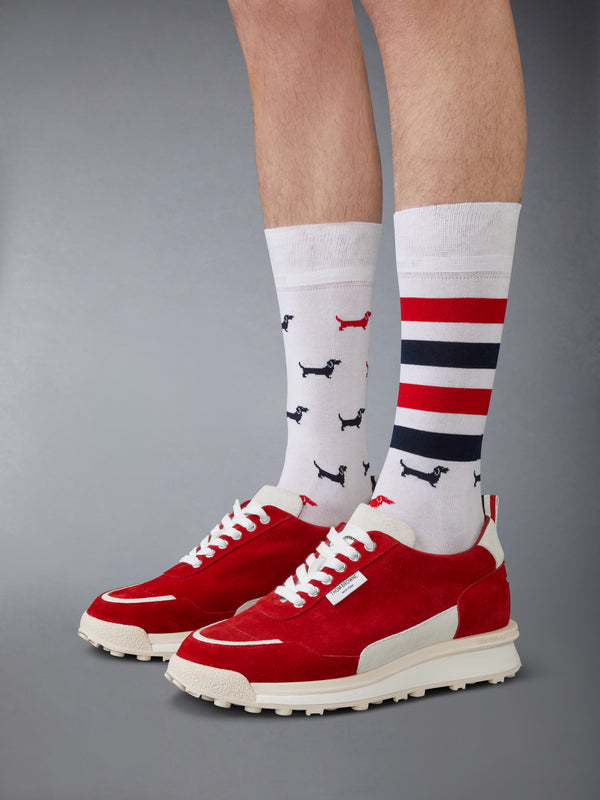 CALF SUEDE ALUMNI SNEAKERS - image 4