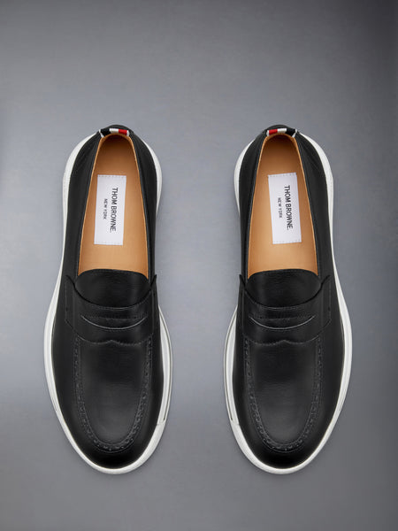 VITELLO CALF LEATHER PENNY LOAFER