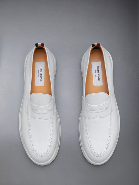 VITELLO CALF LEATHER PENNY LOAFER