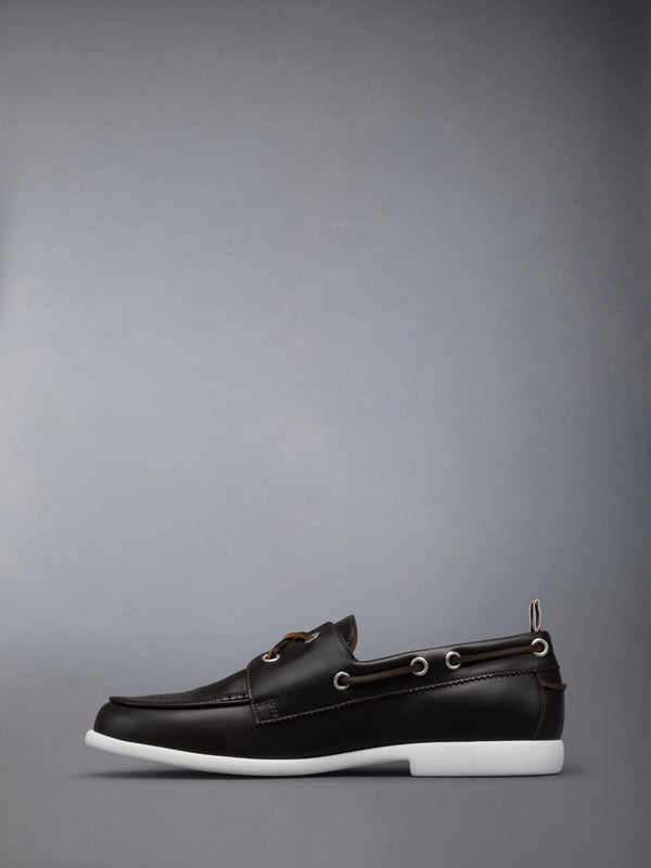 BABY CALF LEATHER BOAT SHOE - image 3
