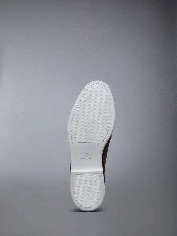 DEERSKIN LEATHER VARSITY PENNY LOAFER - image 6