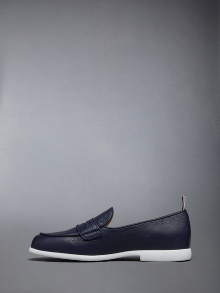 DEERSKIN LEATHER VARSITY PENNY LOAFER
