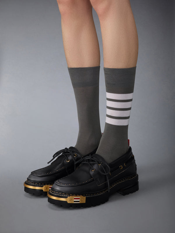 DISTRESSED CALF HIKING LEATHER SOLE BOAT SHOE - image 4