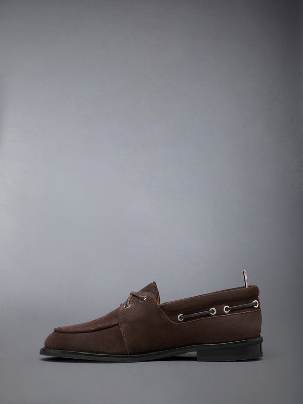 CALF SUEDE BOAT SHOE - image 3