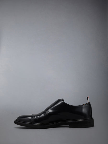 SOFT SPAZZOLATO OXFORD DOUBLE MONKSTRAP SHOE