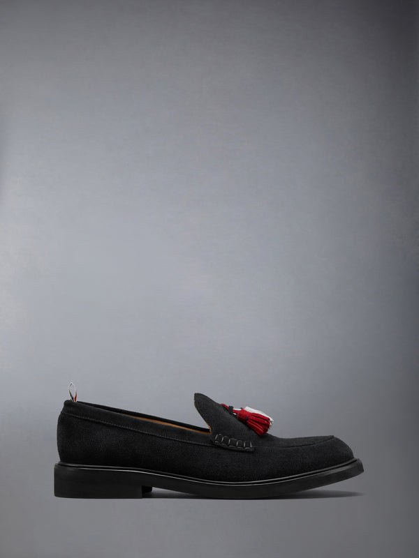 CALF SUEDE RWB TASSEL LOAFER - featured image