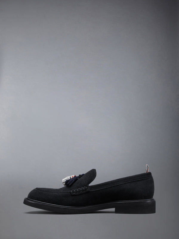 CALF SUEDE RWB TASSEL LOAFER - image 3