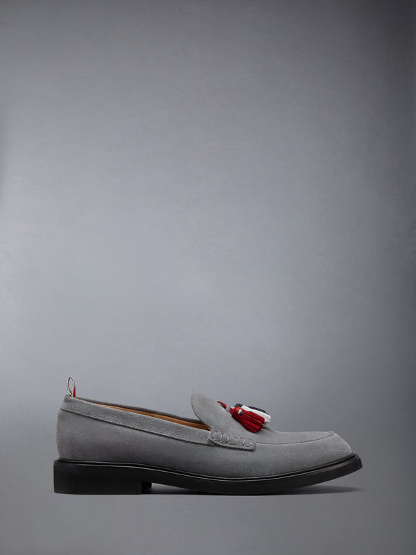 CALF SUEDE RWB TASSEL LOAFER - featured image