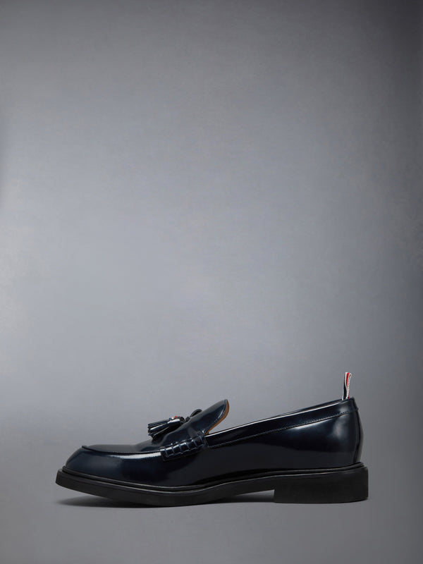 SPAZZOLATO LEATHER TASSLE LOAFER - image 3