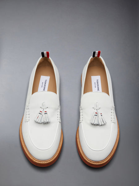 COTTON CANVAS PENNY LOAFER NATURAL