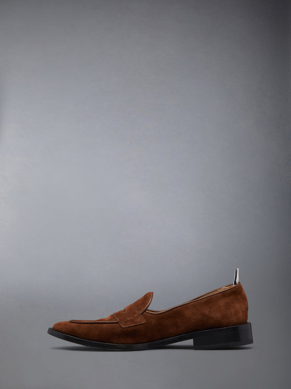 SUEDE VARSITY PENNY LOAFER - image 3