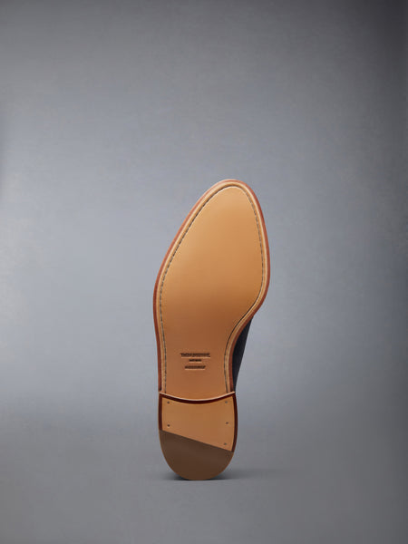 SUEDE VARSITY PENNY LOAFER NAVY