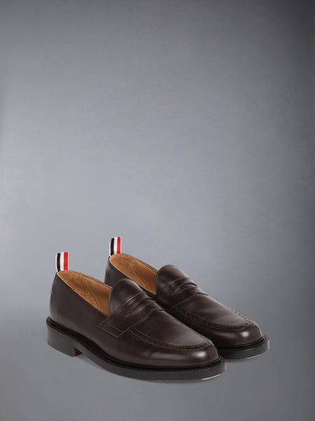 BOX CALF PENNY LOAFER BROWN