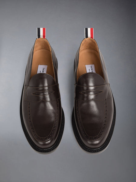 BOX CALF PENNY LOAFER BROWN