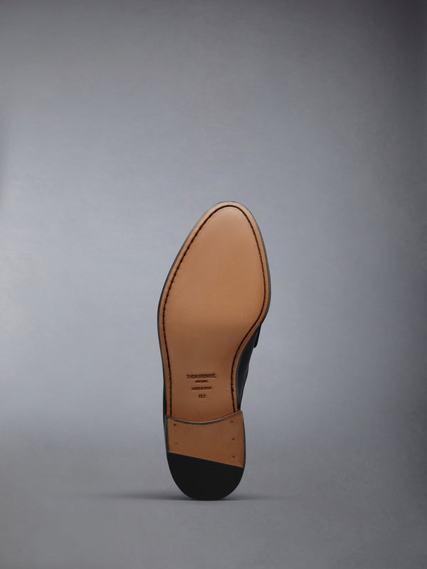 Box Calf Flexible Leather Sole Varsity Penny Loafer Mule - image 6