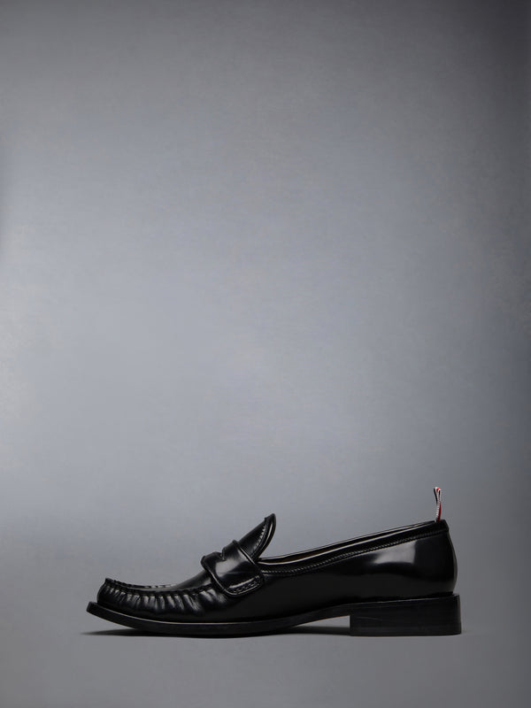 SPAZZOLATO PLEATED VARSITY LOAFER - image 3