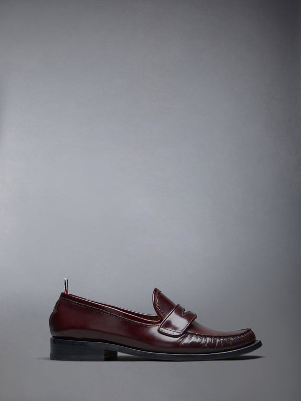 SPAZZOLATO PLEATED VARSITY LOAFER - featured image