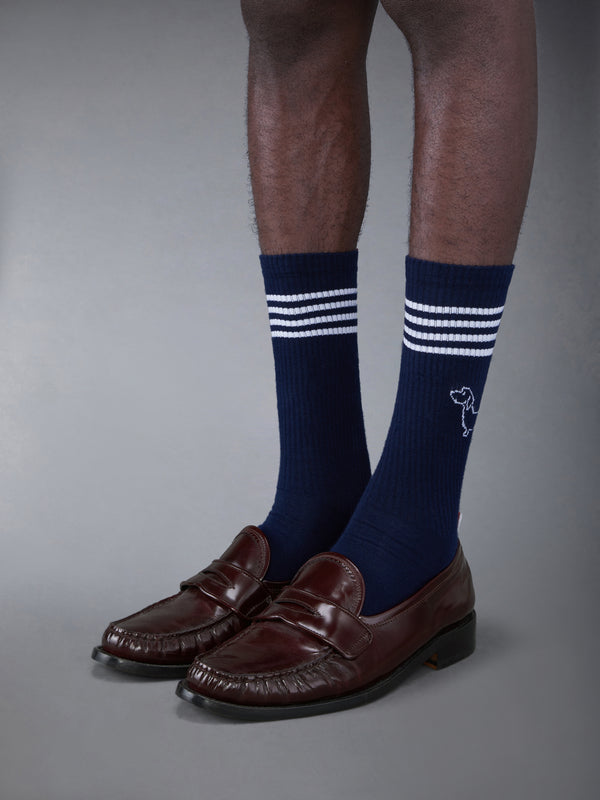 SPAZZOLATO PLEATED VARSITY LOAFER - image 4