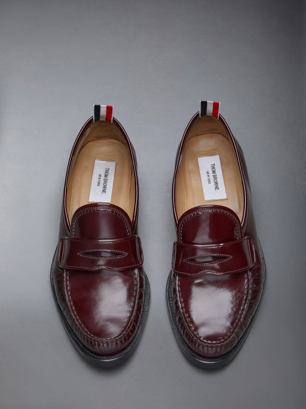 SPAZZOLATO PLEATED VARSITY LOAFER - image 5