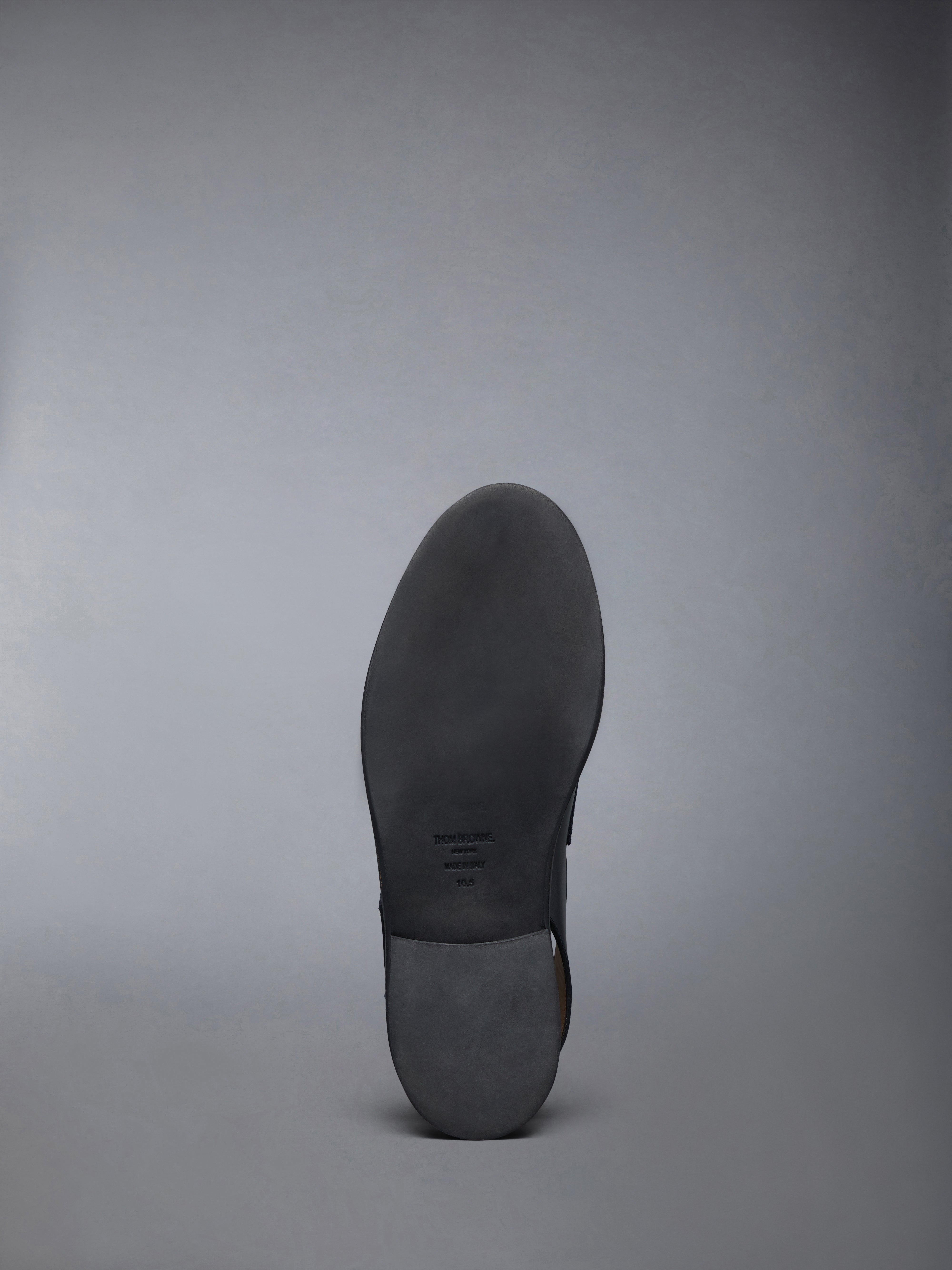 Calf Leather Micro Sole Slingback Penny Loafer Sandal | Thom Browne