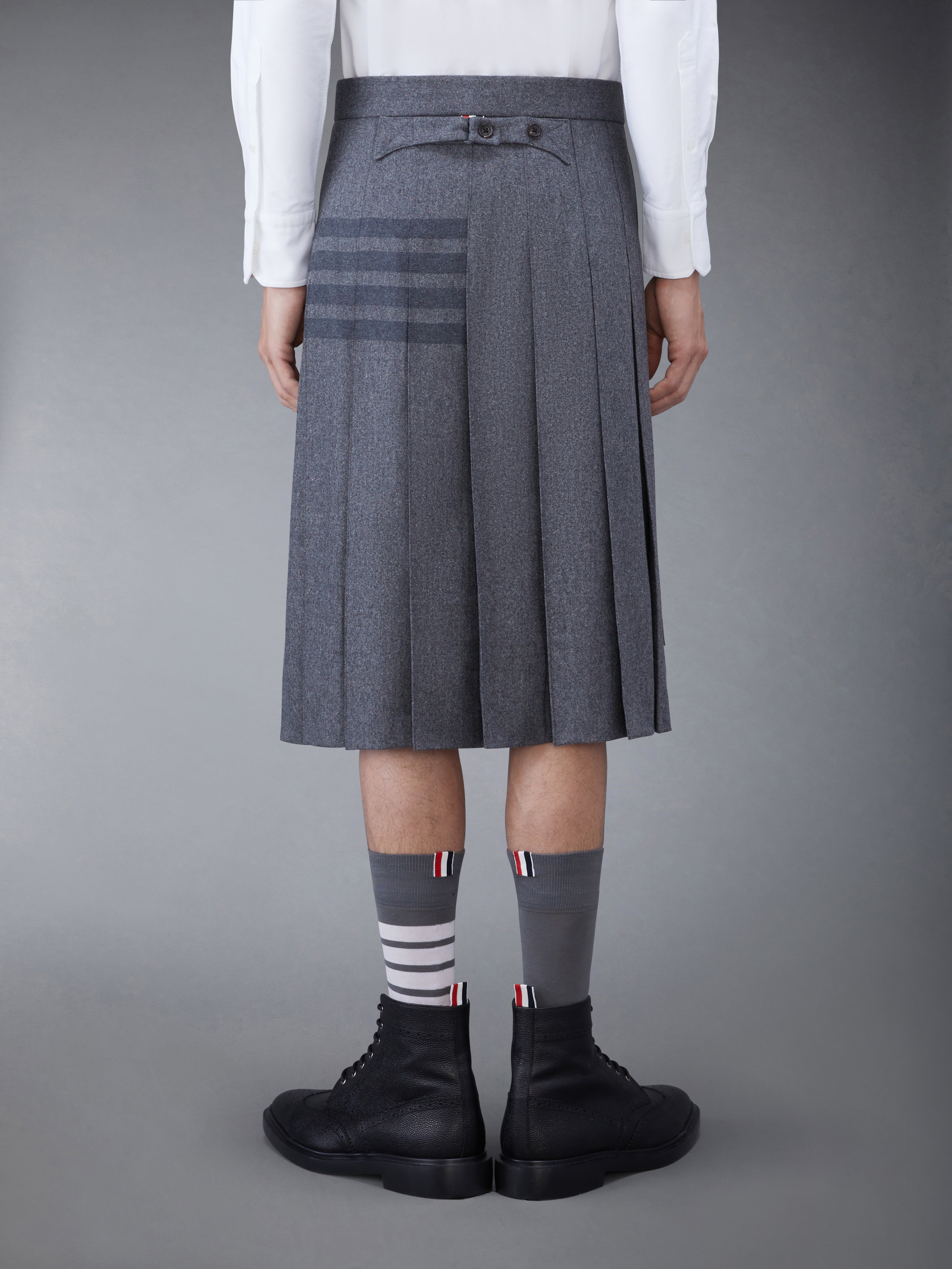 ★THOM BROWNE★プリーツ ショート スカート シアサッカープリーツミニスカート | Thom Browne