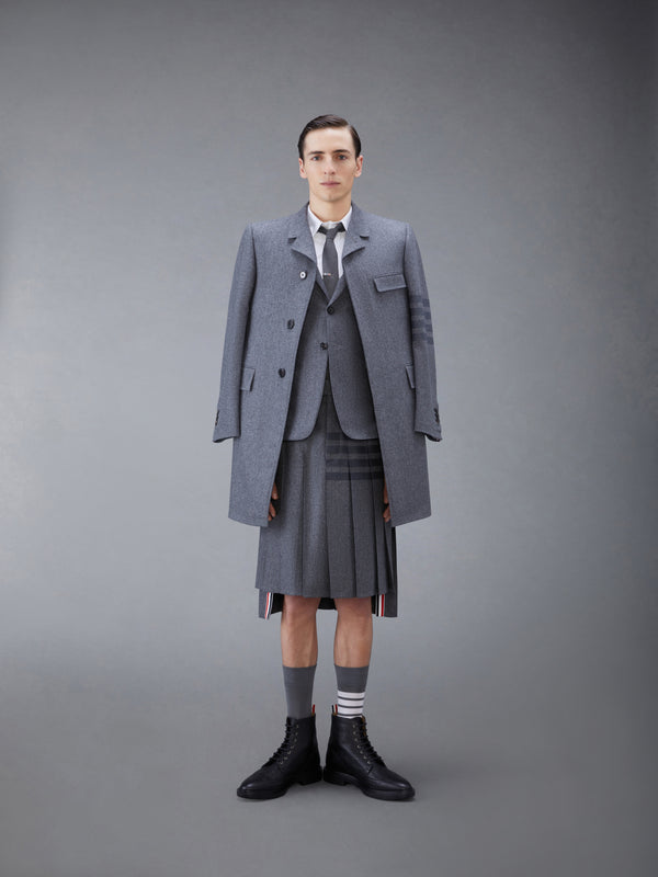 FLANNEL 4-BAR CLASSIC MIDI PLEATED SKIRT - image 4