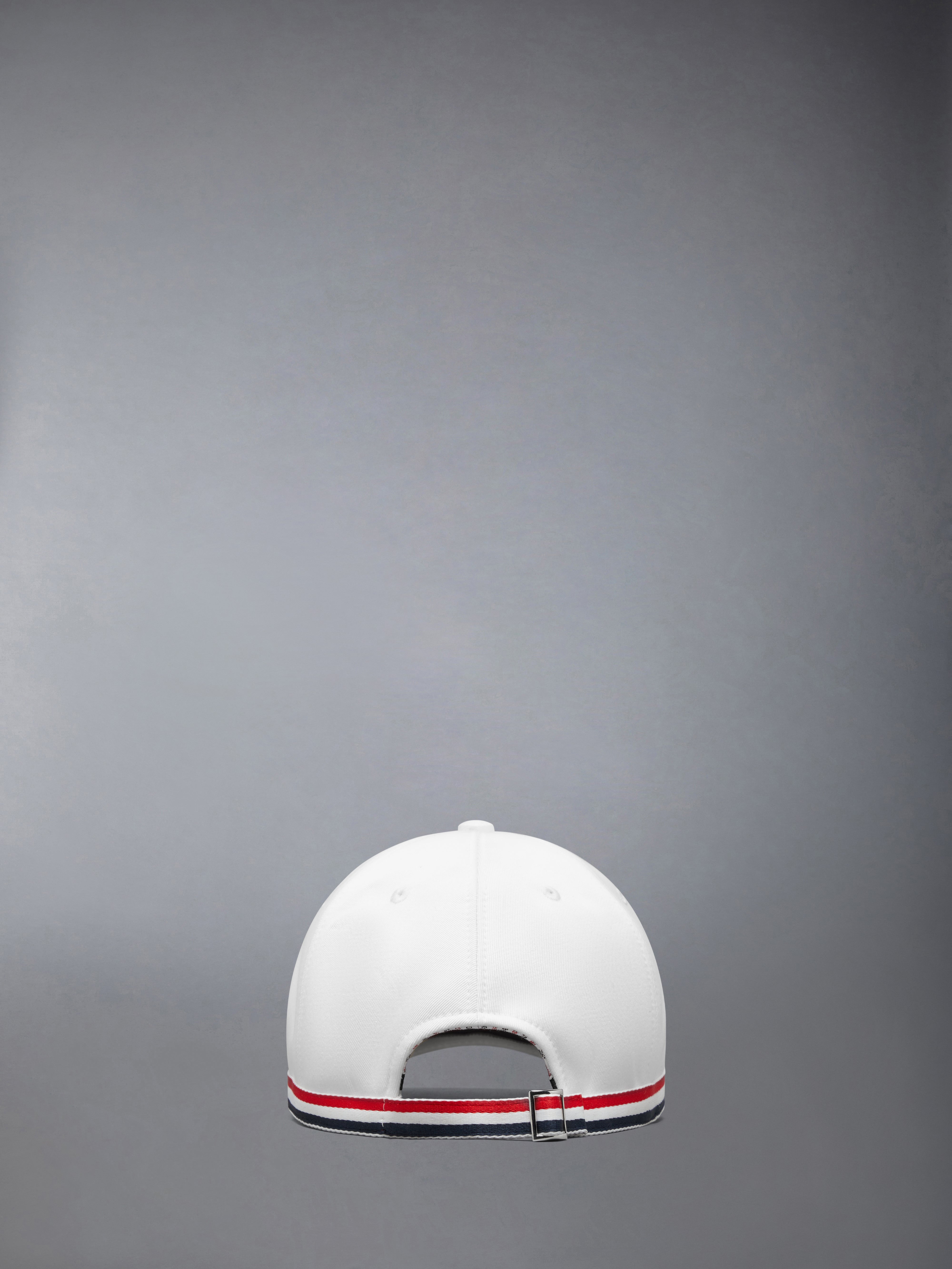 Cotton Twill Tennis Racquet Embroidery Baseball Cap | Thom Browne
