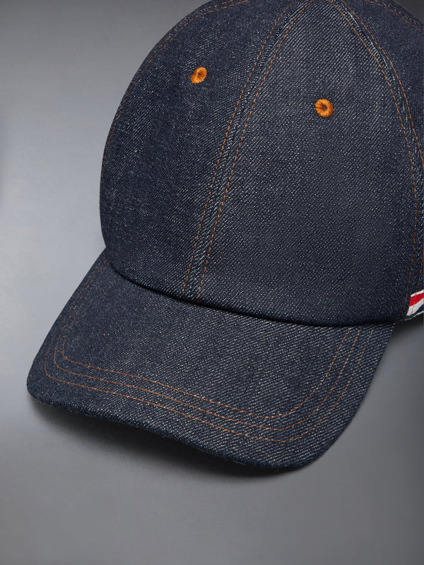SELVEDGE DENIM BASEBALL CAP - image 5