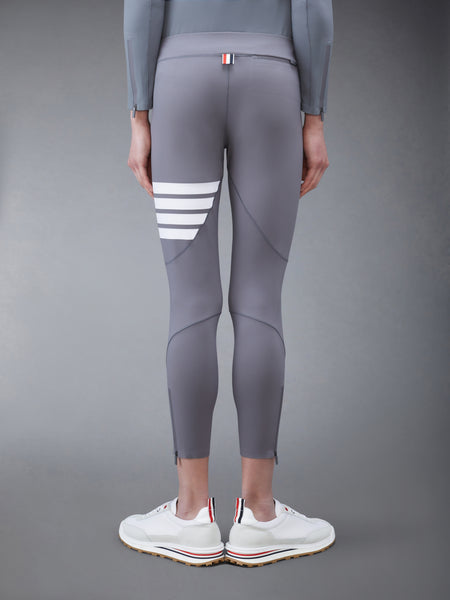INTERLOCK 4-BAR COMPRESSION TIGHTS MED GREY