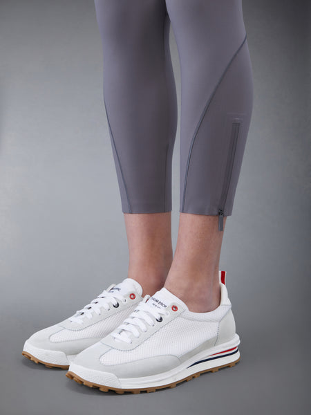 INTERLOCK 4-BAR COMPRESSION TIGHTS MED GREY