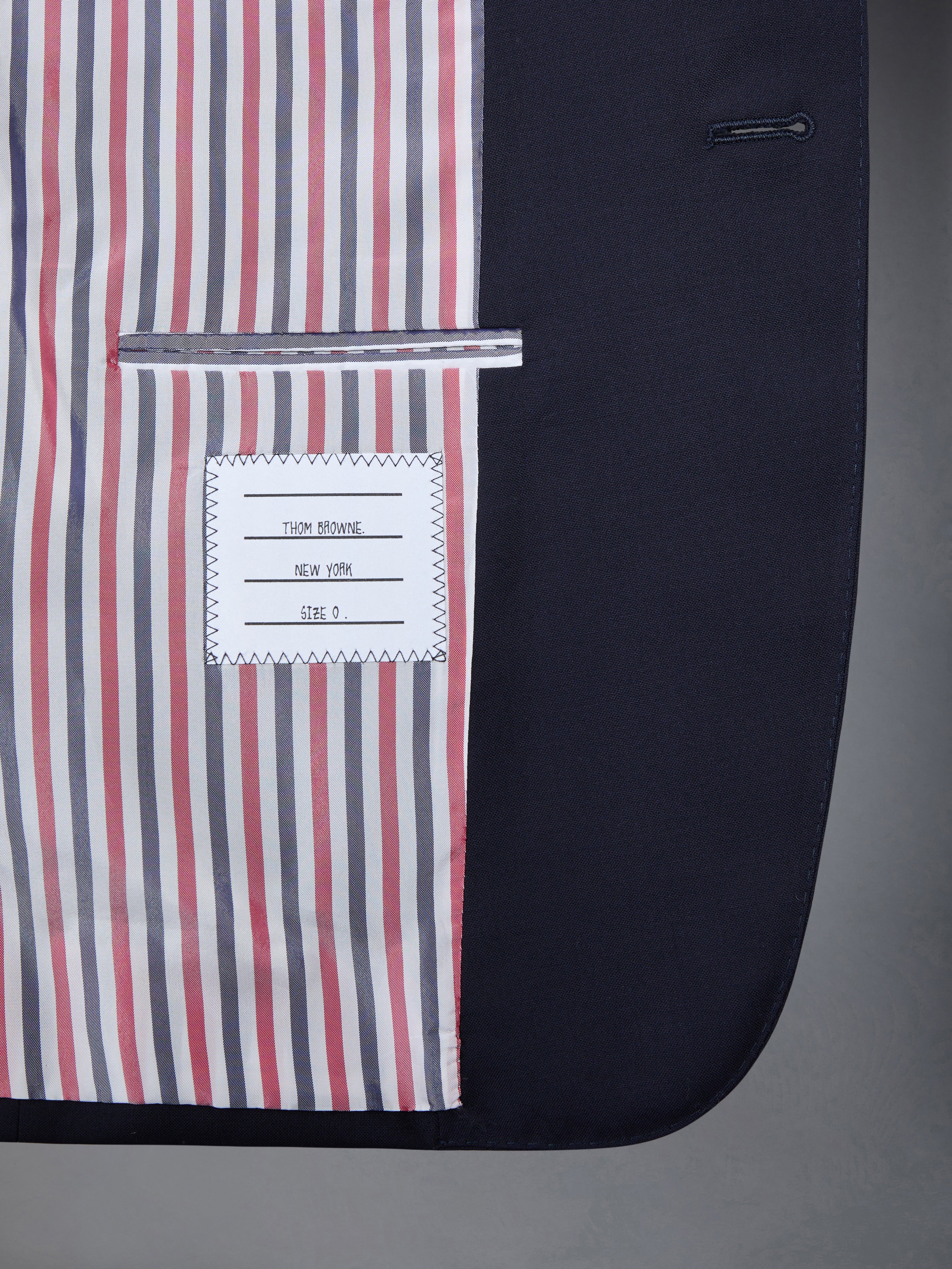 平織り4BARクラシックスポーツコート | Thom Browne