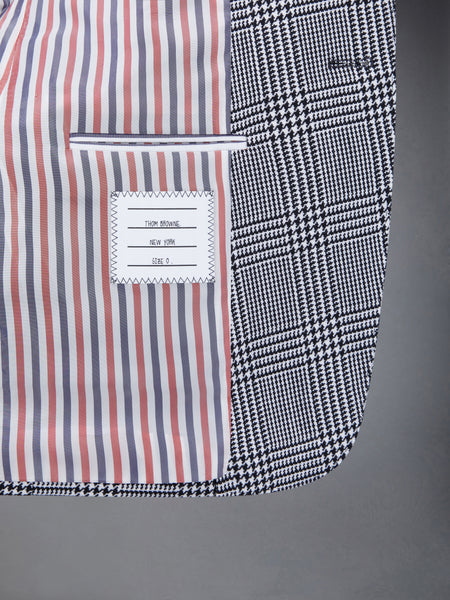 Prince Of Wales Heavy Wool Classic Sport Coat BLK/WHT