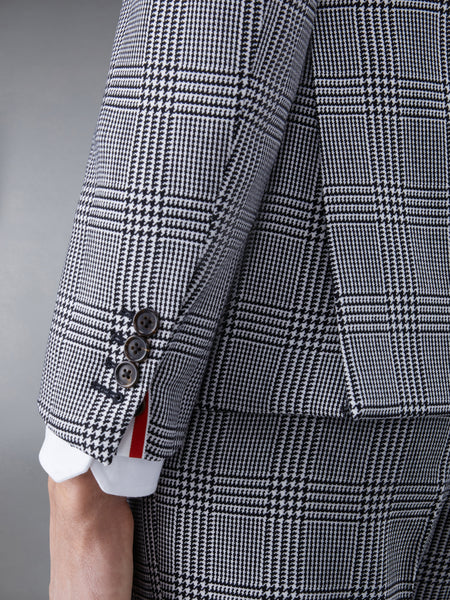 Prince Of Wales Heavy Wool Classic Sport Coat BLK/WHT