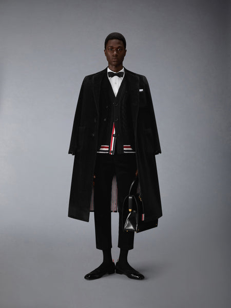 ナローウェール コーデュロイ スポーツコート 黒