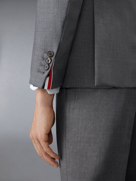 SUPER 120'S TWILL ALIEN CREST CLASSIC SPORTCOAT MED GREY