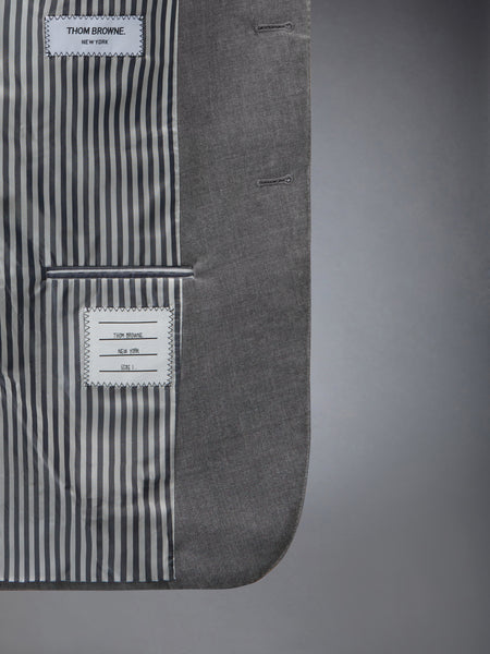 SUPER 120'S TWILL ALIEN CREST CLASSIC SPORTCOAT MED GREY