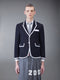 FUN-MIX CASHMERE 2003 CLASSIC SPORT COAT - NAVY