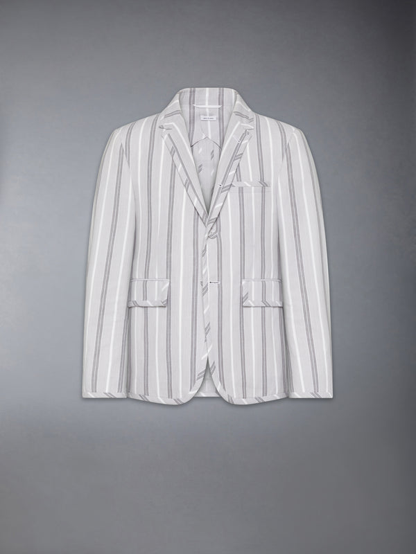 MADRAS COTTON REPP STRIPE SPORTCOAT - featured image