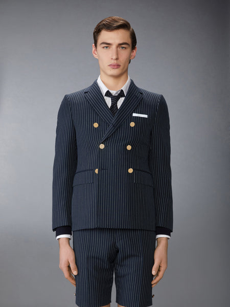 PINSTRIPE HIGH TWIST WOOL SPORTCOAT