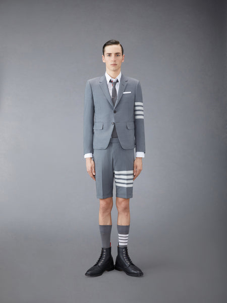 PLAIN WEAVE 4-BAR HIGH ARMHOLE SPORT COAT