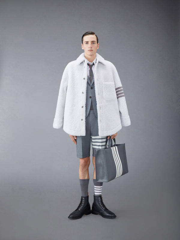 PLAIN WEAVE 4-BAR HIGH ARMHOLE SPORT COAT - image 4